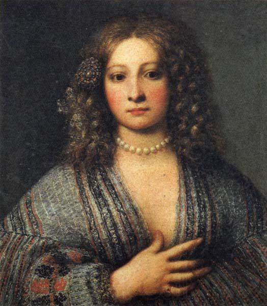 Girolamo Forabosco Portrait of a Woman Norge oil painting art